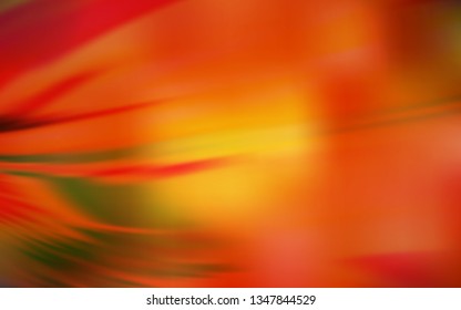 Dark Orange vector abstract blurred background. Colorful abstract illustration with gradient. Blurred design for your web site.
