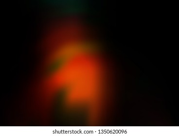 Dark Orange vector abstract blurred pattern. Creative illustration in halftone style with gradient. The elegant pattern for brand book.