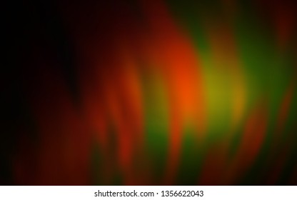 Dark Orange vector abstract blurred background. Creative illustration in halftone style with gradient. Blurred design for your web site.