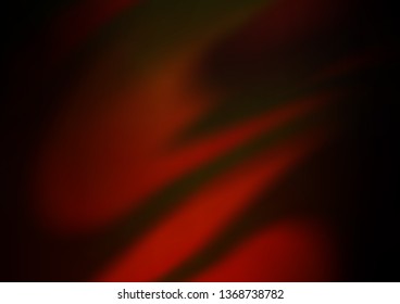 Dark Orange vector abstract blurred template. Glitter abstract illustration with an elegant design. The background for your creative designs.