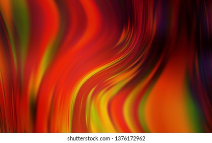 Dark Orange vector abstract blurred background. Abstract colorful illustration with gradient. Blurred design for your web site.