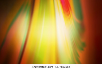 Dark Orange vector abstract blurred background. An elegant bright illustration with gradient. The best blurred design for your business.