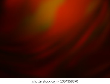 Dark Orange vector abstract blurred background. Colorful illustration in abstract style with gradient. Brand new design for your business.