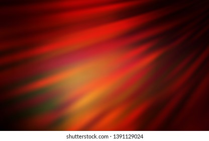 Dark Orange vector abstract blurred background. Modern abstract illustration with gradient. New style for your business design.