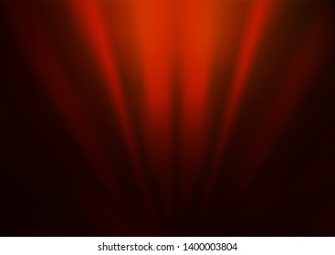 Dark Orange vector abstract blurred template. Colorful illustration in abstract style with gradient. A completely new design for your business.