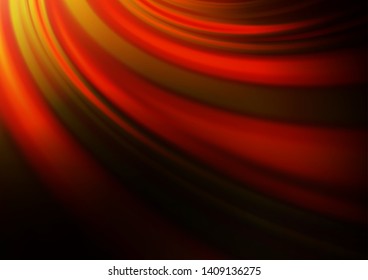 Dark Orange vector abstract blurred background. An elegant bright illustration with gradient. A new texture for your design.