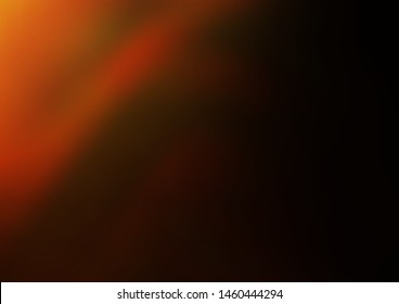 Dark Orange vector abstract blurred template. Creative illustration in halftone style with gradient. A completely new template for your design.