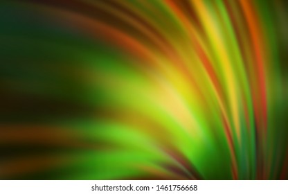 Dark Orange vector abstract blurred layout. Abstract colorful illustration with gradient. Blurred design for your web site.