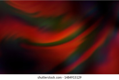 Dark Orange vector abstract blurred background. Colorful illustration in abstract style with gradient. Smart design for your work.