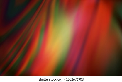 Dark Orange vector abstract blurred layout. Glitter abstract illustration with gradient design. New design for your business.