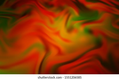 Dark Orange vector abstract blurred layout. Modern abstract illustration with gradient. Completely new design for your business.