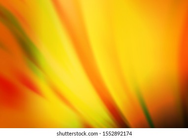 Dark Orange vector abstract blurred background. A completely new colored illustration in blur style. New style design for your brand book.