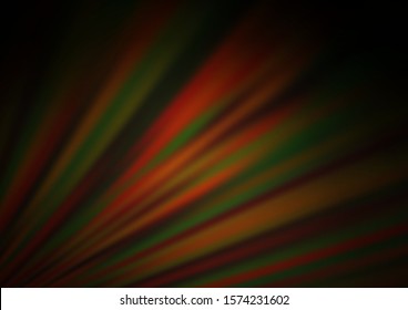 Dark Orange vector abstract blurred template. A completely new color illustration in a bokeh style. The background for your creative designs.