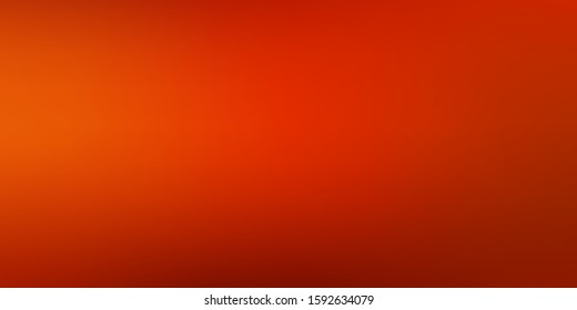 Dark Orange vector abstract blurred background. Shining colorful illustration in blur style. Background for ui designers.