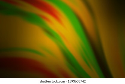 Dark Orange vector abstract blurred background. A completely new colored illustration in blur style. Smart design for your work.