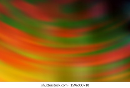 Dark Orange vector abstract blurred background. A completely new colored illustration in blur style. Background for a cell phone.