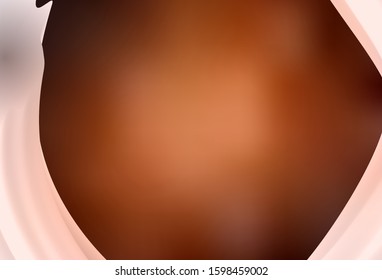 Dark Orange vector abstract blurred layout. Colorful abstract illustration with gradient. The best blurred design for your business.