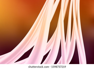 Dark Orange vector abstract blurred background. Colorful abstract illustration with gradient. Blurred design for your web site.