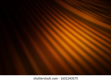 Dark Orange vector abstract blurred background. Modern abstract illustration with gradient. Background for a cell phone.