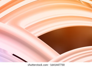 Dark Orange vector abstract blurred background. Glitter abstract illustration with gradient design. The best blurred design for your business.