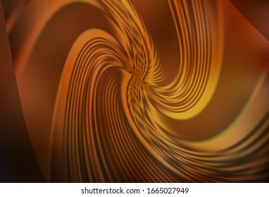 Dark Orange vector abstract blurred background. Colorful abstract illustration with gradient. Completely new design for your business.