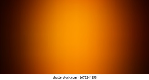 Dark Orange vector abstract blurred background. Colorful abstract illustration with gradient. Background for ui designers.