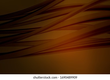 Dark Orange vector abstract blurred background. Modern abstract illustration with gradient. The best blurred design for your business.