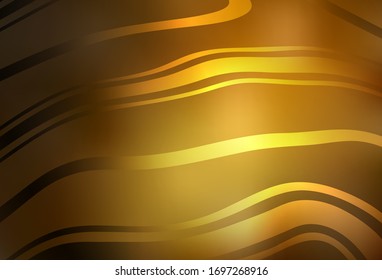 Dark Orange vector abstract blurred layout. Colorful illustration in abstract style with gradient. New way of your design.