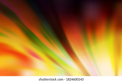 Dark Orange vector abstract blurred layout. A completely new colored illustration in blur style. Blurred design for your web site.