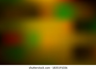 Dark Orange vector abstract blurred layout. Modern abstract illustration with gradient. Smart design for your work.