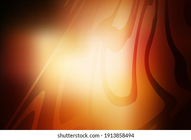 Dark Orange vector abstract blurred layout. An elegant bright illustration with gradient. Background for a cell phone.