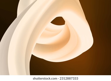 Fondo borroso abstracto del vector naranja oscuro. Ilustración colorida en estilo abstracto con gradiente. Fondo para un teléfono móvil.