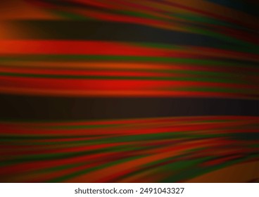 Dark Orange vector abstract blurred pattern. Colorful illustration in blurry style with gradient. The template for backgrounds of cell phones.