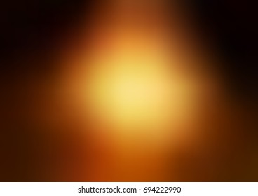 Dark Orange vector abstract blurred template. A completely new color illustration in a vague style. The best blurred design for your business.