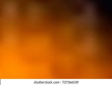 Dark Orange vector abstract blurred pattern. Modern geometrical abstract illustration with gradient. The template can be used as a background of a cell phone.