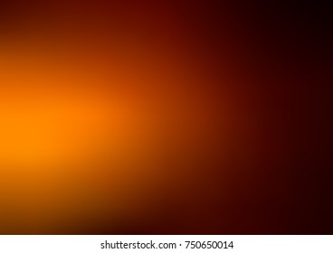 Dark Orange vector abstract blurred background. Colorful illustration in abstract style with gradient. The textured pattern can be used for background.