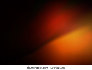 Dark Orange vector abstract bokeh pattern. Colorful illustration in abstract style with gradient. The elegant pattern for brand book.