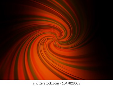 Dark Orange vector abstract bokeh pattern. Glitter abstract illustration with an elegant design. Brand new design for your business.