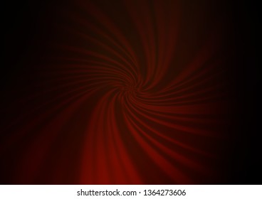 Dark Orange vector abstract bokeh pattern. An elegant bright illustration with gradient. The template can be used for your brand book.