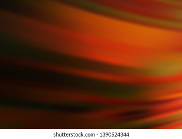 Dark Orange vector abstract bokeh pattern. An elegant bright illustration with gradient. Brand new design for your business.