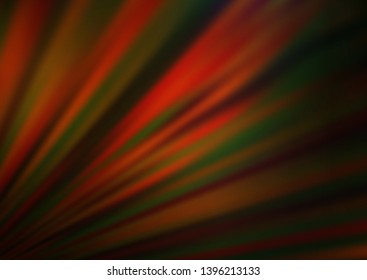 Dark Orange vector abstract bokeh pattern. Glitter abstract illustration with an elegant design. The template for backgrounds of cell phones.