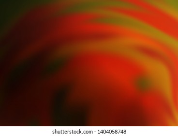 Dark Orange vector abstract bokeh pattern. Shining colorful illustration in a Brand new style. Brand new style for your business design.