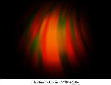 Dark Orange vector abstract bokeh pattern. A completely new color illustration in a bokeh style. Brand new style for your business design.