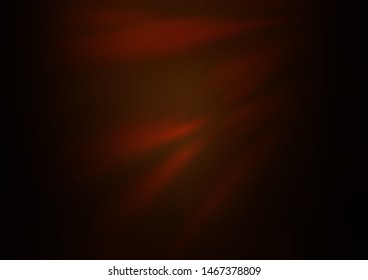 Dark Orange vector abstract bokeh pattern. Colorful illustration in abstract style with gradient. Brand new style for your business design.