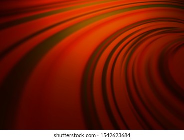 Dark Orange vector abstract bokeh pattern. A vague abstract illustration with gradient. The elegant pattern for brand book.