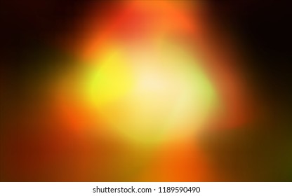 Dark Orange vector abstract bright template. A completely new color illustration in a vague style. A new texture for your design.