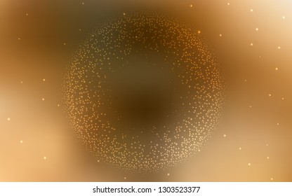 Dark Orange vector abstract bright pattern. An elegant bright illustration with gradient. Blurred design for your web site.