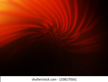 Dark Orange vector abstract bright template. Modern geometrical abstract illustration with gradient. The elegant pattern for brand book.