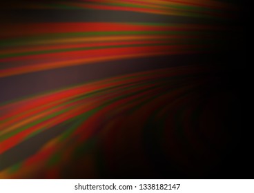 Dark Orange vector abstract bright background. Colorful illustration in blurry style with gradient. The background for your creative designs.
