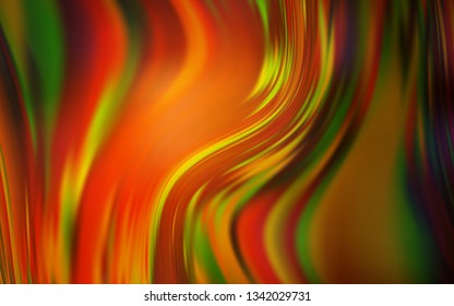 Dark Orange vector abstract bright template. Modern abstract illustration with gradient. Elegant background for a brand book.